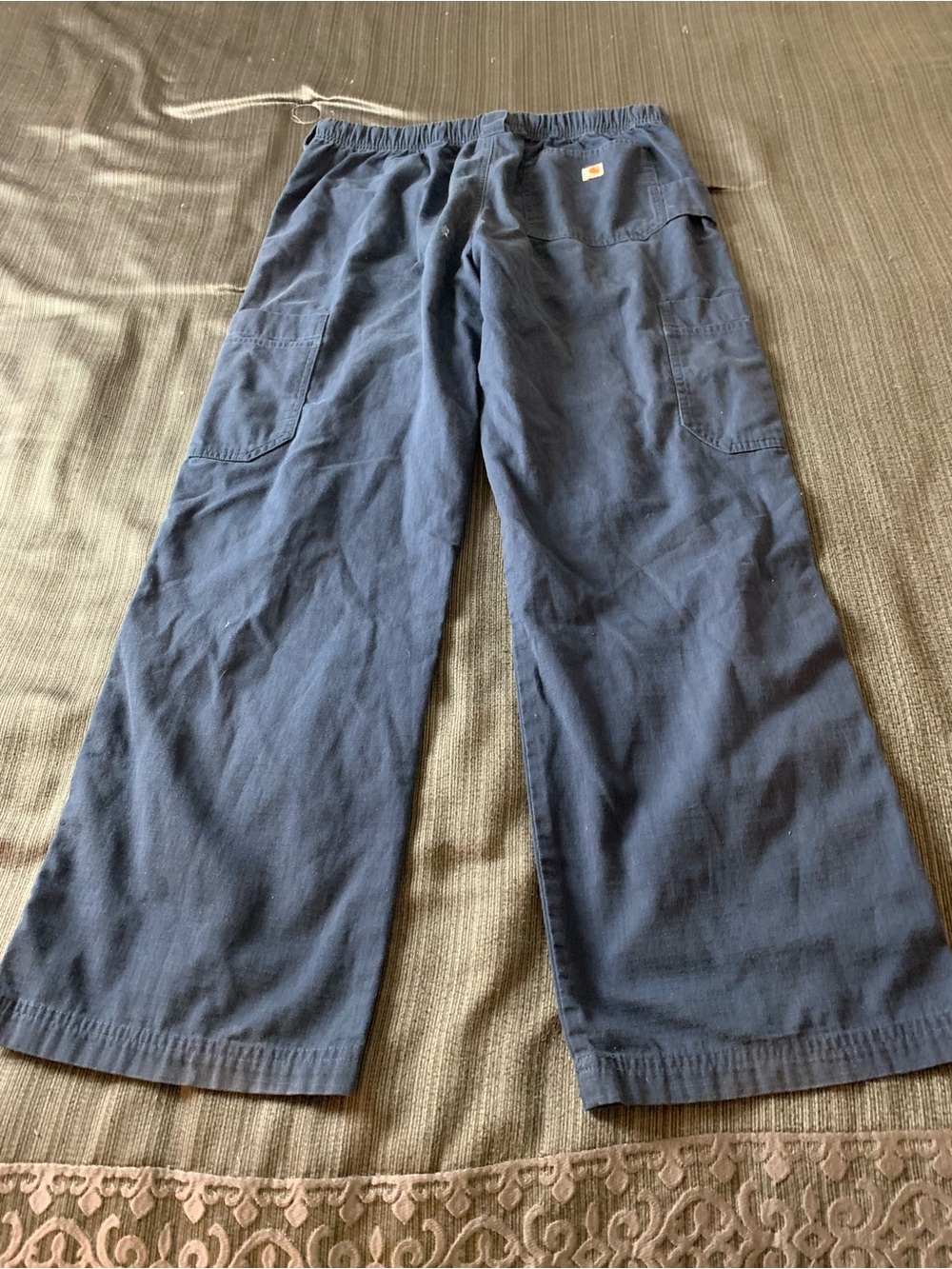 Carhartt Cargo Pants Navy Blue Small